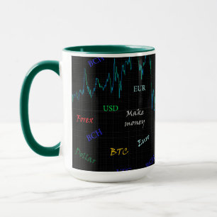 Forexでお金を稼ぐ マグカップ