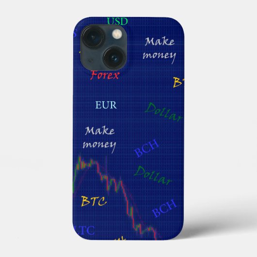 Forexでお金を稼ぐ Case-Mate iPhoneケース (裏面)