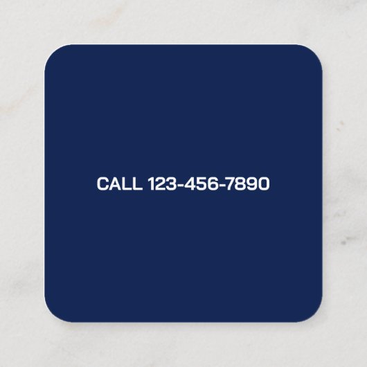 Forexアナリスト スクエア名刺 (裏面)