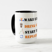 Forexトレーダーコレクション9 Mug マグカップ (正面左)