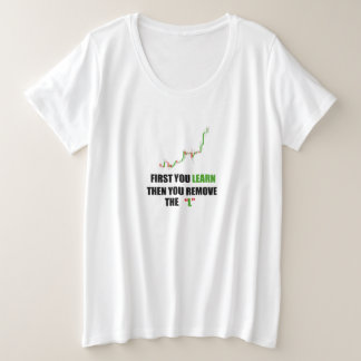 ForexトレーダーマインドセットTシャツ プラスサイズTシャツ