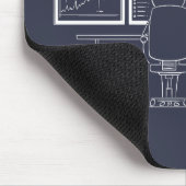 Forexトレーダーロおもしろいゴ マウスパッド (コーナー)