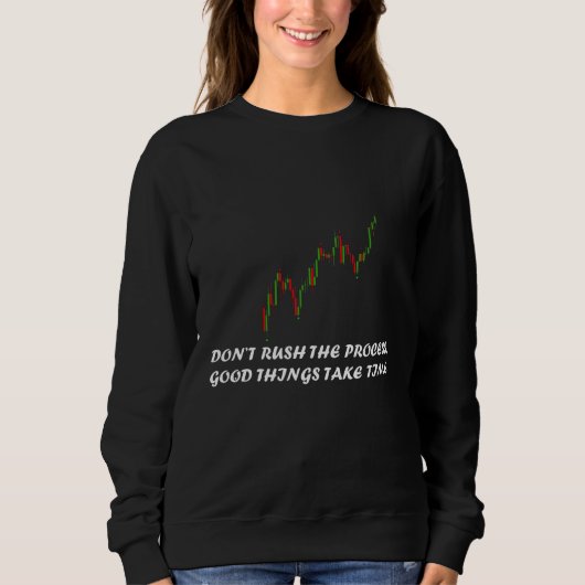 ForexメンタリティTシャツ スウェットシャツ (正面)