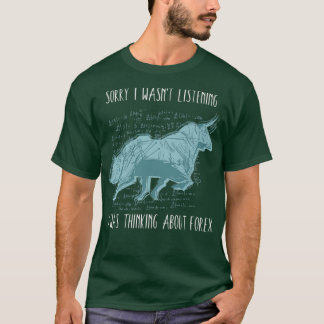 Forex株考える式市場について Tシャツ
