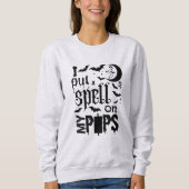 Forex halloween | Put a spell スウェットシャツ (正面)