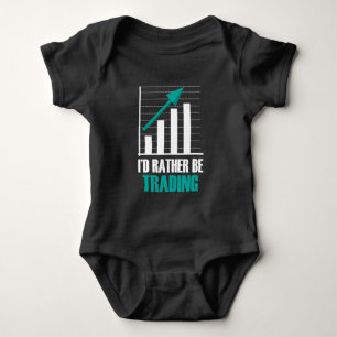 Forex Stock Market Trading Day Trader Investor（外為市 ベビーボディスーツ