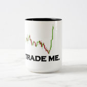 Forex Trade Me ツートーンマグカップ (中央)