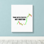 Forex Traderコレクションストレッチキャンバス印刷 キャンバスプリント (インサイチュ (ウッドフロア))