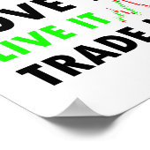 Forex Traderプリント、バリューポスター紙(マット) ポスター (角)