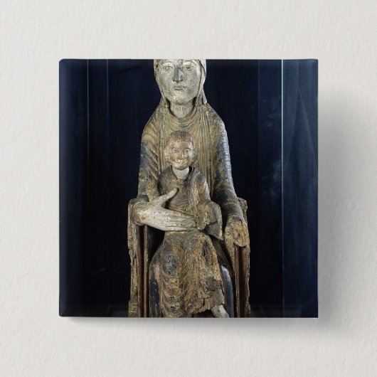 ForezからのMajestdのヴァージンそして子供、 缶バッジ (正面)