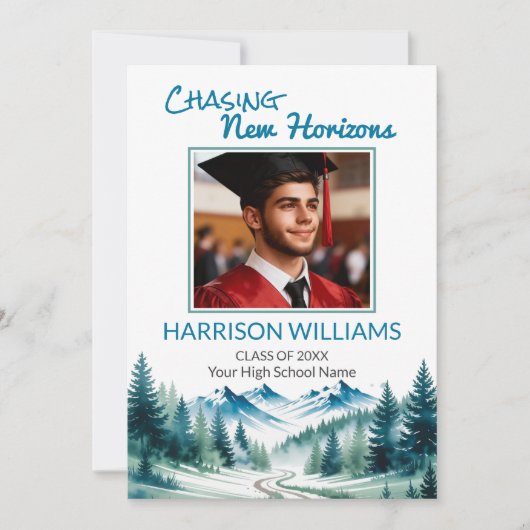 Forge Your Own Path Grad Party 案内状 (正面)