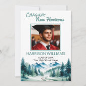 Forge Your Own Path Grad Party 案内状 (正面)