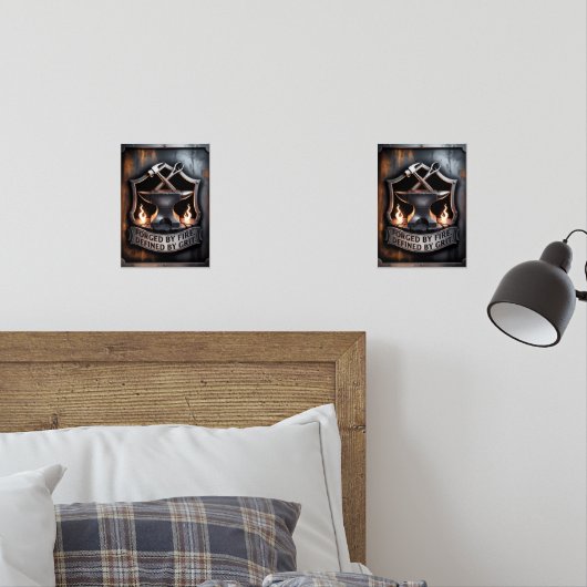 Forged by Fire – Blacksmith Emblem (寝室)