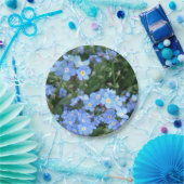 *Forget-Me-Not*のパーティーのプレート ペーパープレート (パーティー)