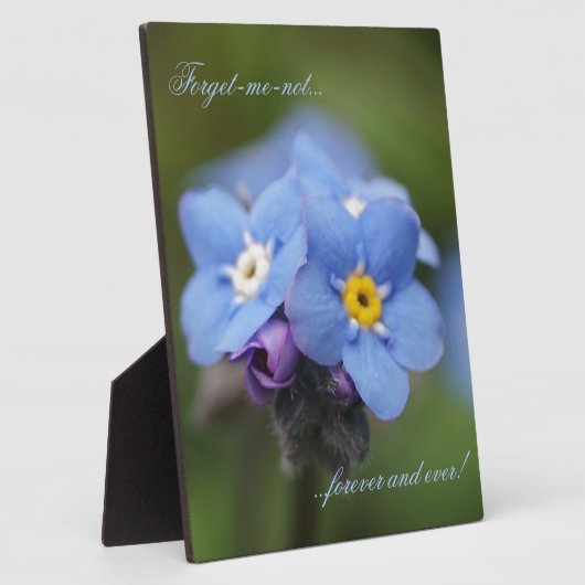 Forget-me-not forever and ever! フォトプラーク (側面)