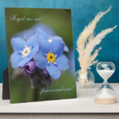 Forget-me-not forever and ever! フォトプラーク (側面)