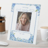 Forget-me-nots In Loving Memory Tribute Remebrance 台座サイン (インサイチュ)