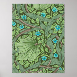 Forget-Me-Nots, Wallpaper by William Morris ポスター