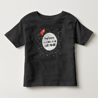 Forget princess astronaut Rakete Weltall Mond トドラーTシャツ