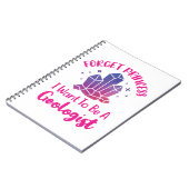 Forget Princess I Want to Be a Geologist ノートブック (左側)