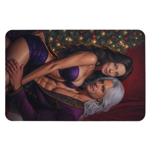 Forget Silent Nights マグネット (横)