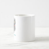 Forgetful Black Cat Coffee Mug 11 oz コーヒーマグカップ (中央)