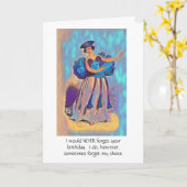 FORGETFUL FRIEND/ HAPPY BIRTHDAY カード (黄色い花)