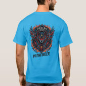 ForgeYour Own Path Cyber Wolf T-Shirt – Pathfinder Tシャツ (裏面)