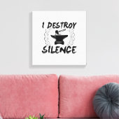 Forging Hobby | Blacksmith Craft Work Forge Gift キャンバスプリント (インサイチュ (リビング))