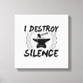 Forging Hobby | Blacksmith Craft Work Forge Gift キャンバスプリント (正面)