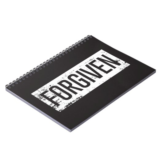FORGIVEN Spiral Notebook ノートブック (左側)