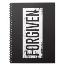 FORGIVEN Spiral Notebook