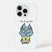 Forgot Your Crown phone case iPhoneケース (裏面)