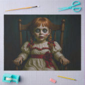 "Forgotten Doll" Tissue Paper – Creepy Vintage 薄葉紙 (クラフト)