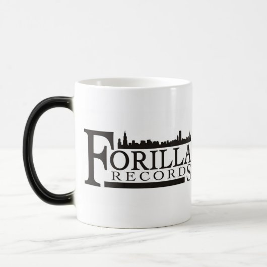 FORILLAはMORPHINのマグを記録します モーフィングマグカップ (左)