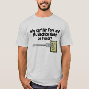 Fork氏及びOutlet氏 Tシャツ