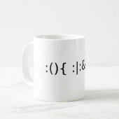 Fork Bomb コーヒーマグカップ (正面左)