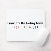 fork_bomb_black.png マウスパッド (マウス)