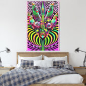 Forked キャンバスプリント (インサイチュ (寝室))