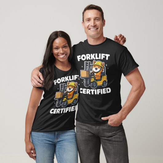 Forklift Certified Funny Kitten Driver Tシャツ (ユニセックス)