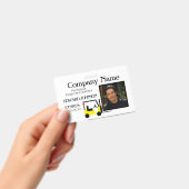 Forklift Companyの従業員2 バッジ (手持ち)