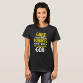 Forklift Driver Girls Who Drive Forklifts Forklift Tシャツ (正面フル)