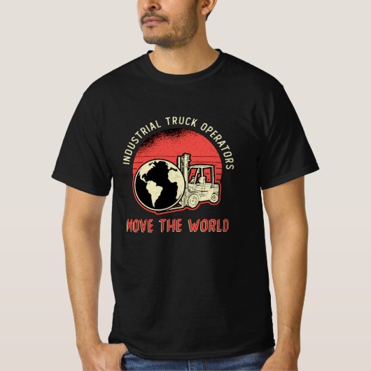 Forklift Operator Industrial Truck Operators Tシャツ (正面)