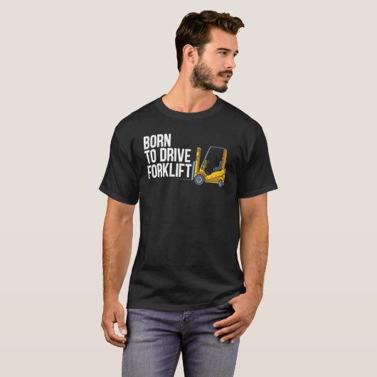 Forklift Operator Truck Worker_2 Tシャツ (正面フル)
