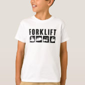 Forklift Quote Forklift Operator Driver Worker Tシャツ (正面)
