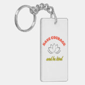 Forma: Rectángulo (dos lados) llavero キーホルダー (正面左)