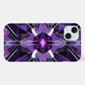 Formación de cristal geométrico iPhoneケース (裏面横)