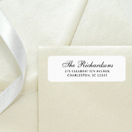 Formal and Classic | Black and White ラベル