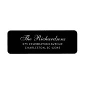 Formal and Classic | Dark Black ラベル (正面)