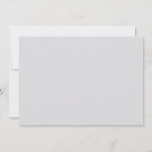 Formal Classic Green Elevated Ivory Wedding RSVP (裏面)